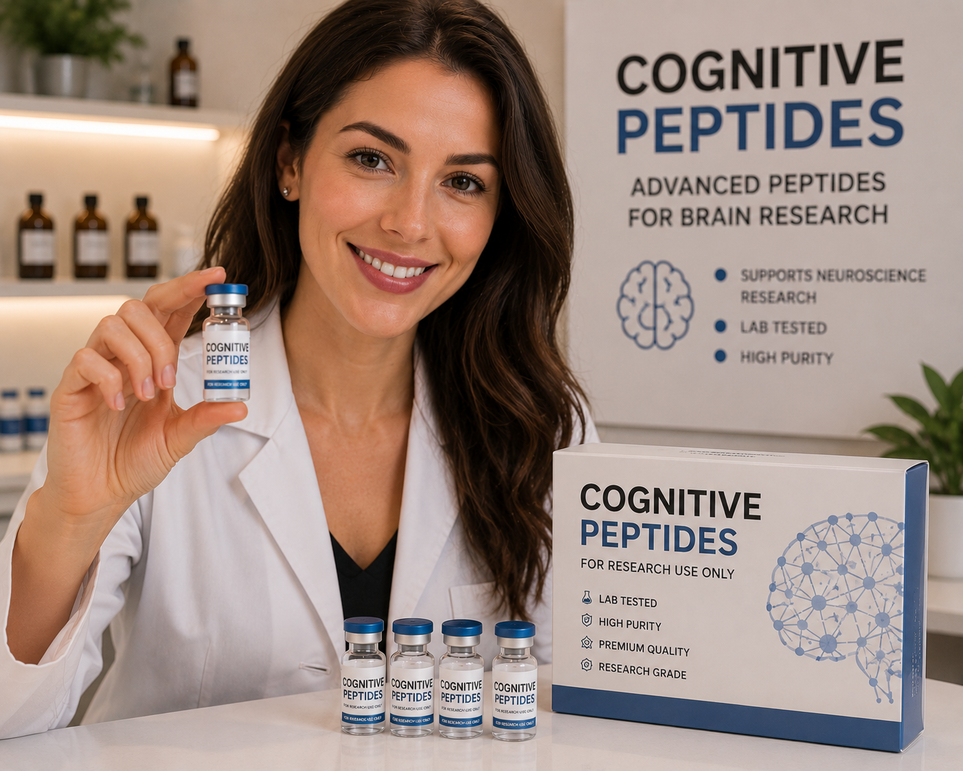 Premium Cognitive Peptides for Sale. Shop high-purity, research-grade peptides backed by quality testing, secure ordering, and reliable shipping.